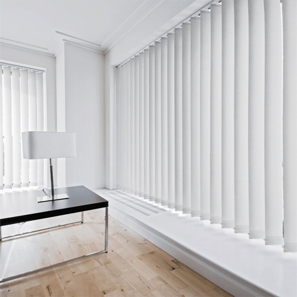 image 1 of Dim-out Vertical Blind 240cm x 240cm | White