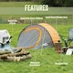 image 3 of Milestone Camping Pop Up Tent