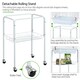 image 5 of Yaheetech 162.5 cm Tall Open Top Metal Bird Cage Large White