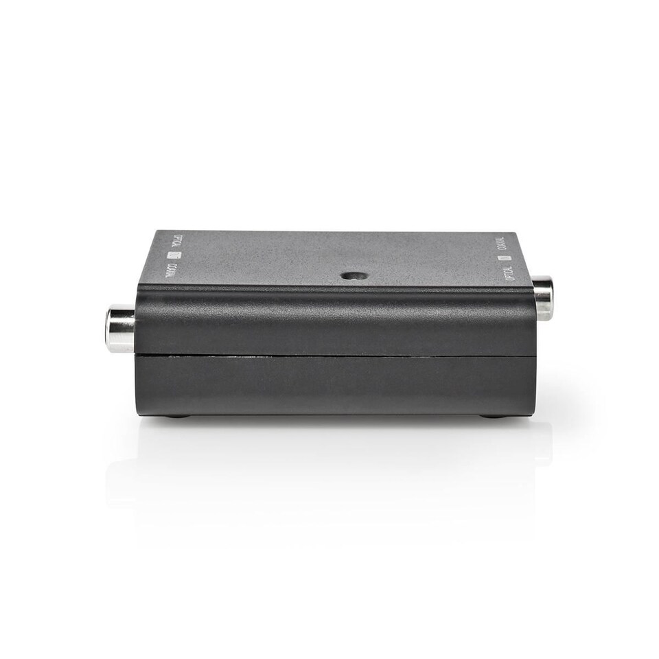 image 1 of Nedis Digital Audio Converter, Bi-Directional Toslink Optical to Coaxial RCA S/P-DIF DAC, Converts Coaxial to Optical & Vise versa, Supports Dolby Digital 5.1 DTS AAC