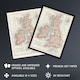 image 2 of 1900 British Isles Map Rand Mcnally Vintage Huge Wall Art Poster Print 24X32"