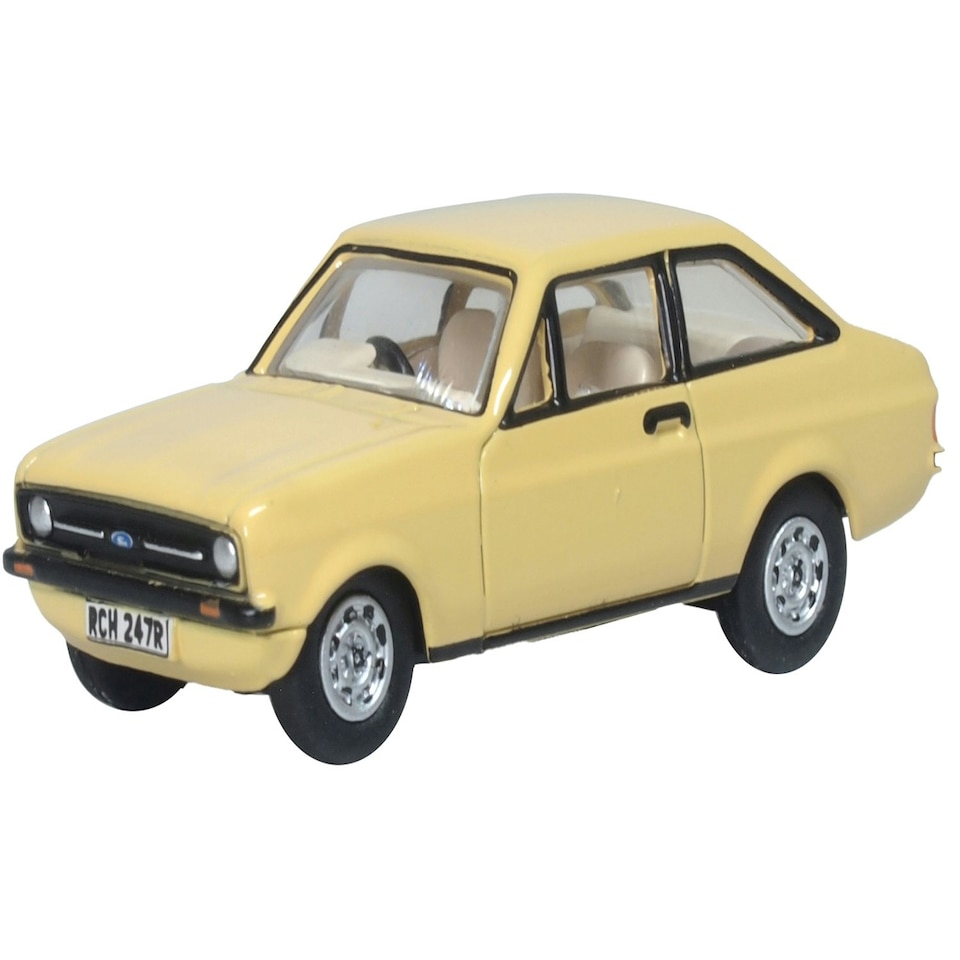 Oxford Diecast Ford Escort Mk2 Sahara Beige