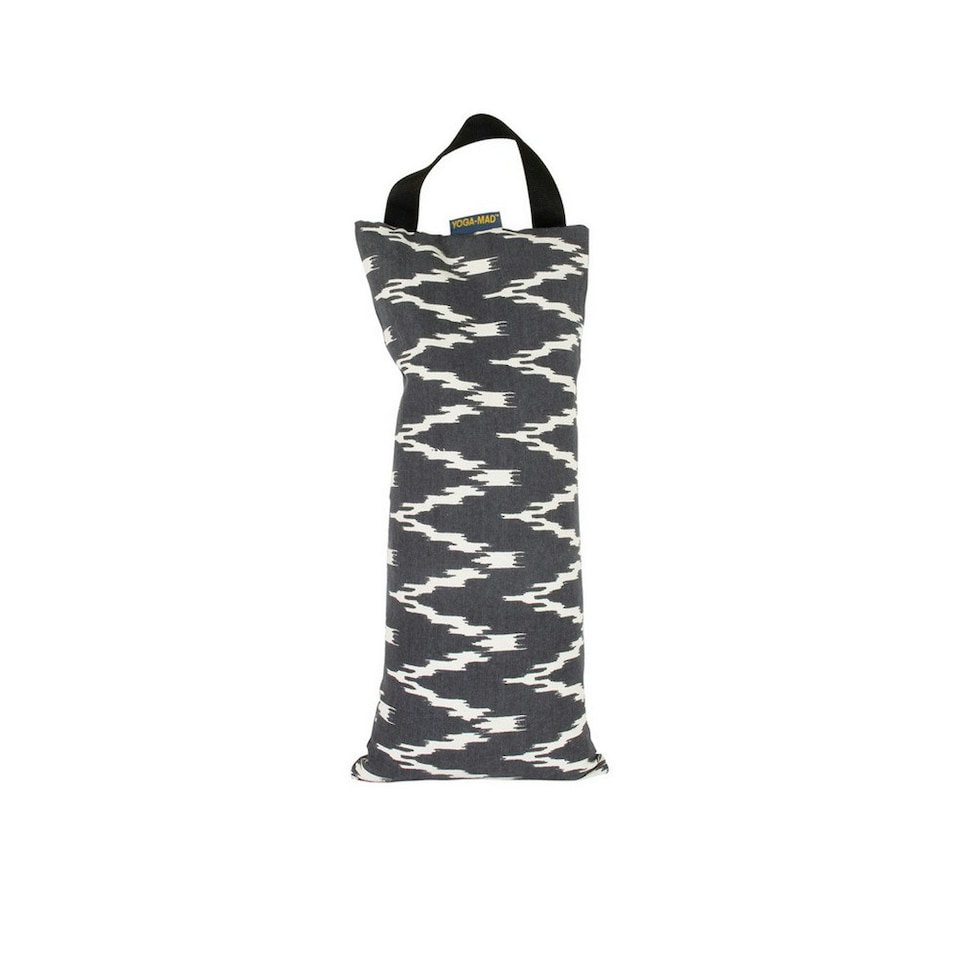 Yoga-Mad Shingle Patterned Sand Bag - Grey - One Size