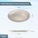 image 2 of Buckingham Stainless Steel Oval Platter Serving Tray , 40 cm | Silver
