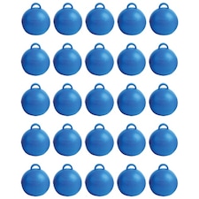 Blue Bubble Balloon Weights - Pack of 25