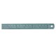 image 2 of Stainless steel ruler 6" / 150mm / straight edge / rule / measuring TE433