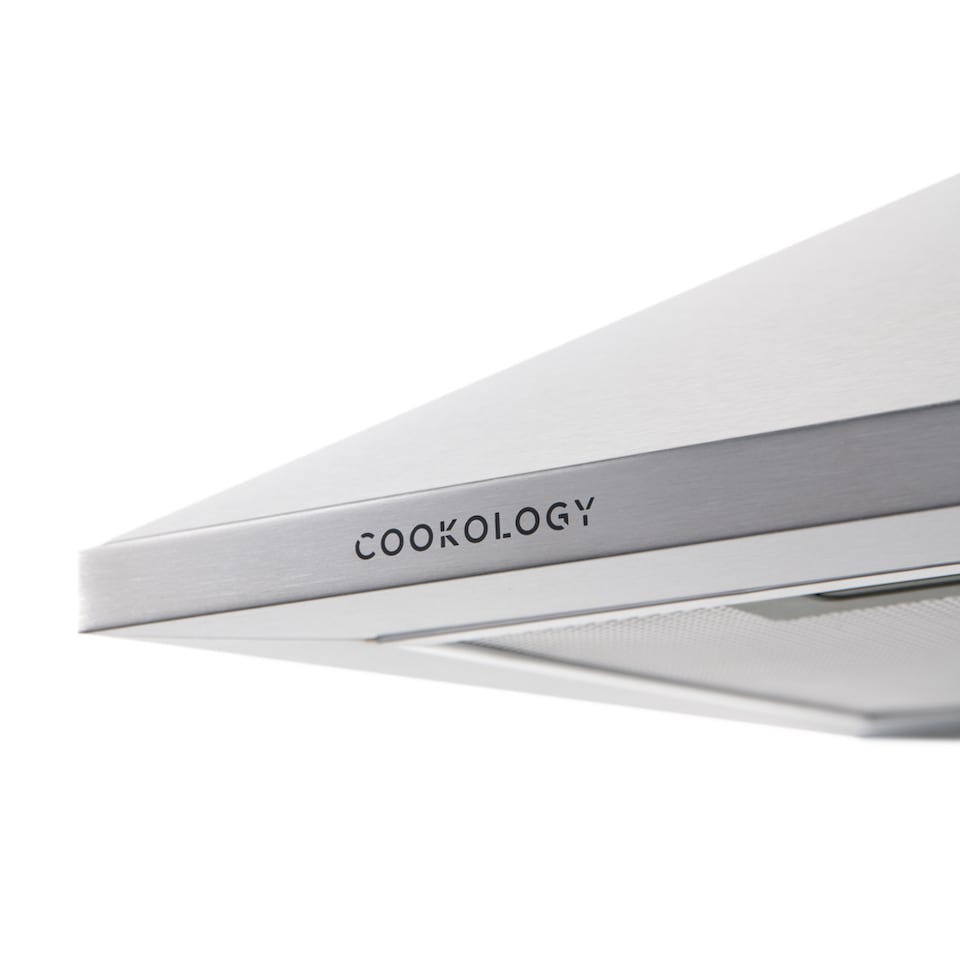 image 1 of Cookology 60cm Stainless Steel Chimney Cooker Hood