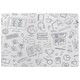 image 1 of Learning online (Rug) White | Large: 140x200cm