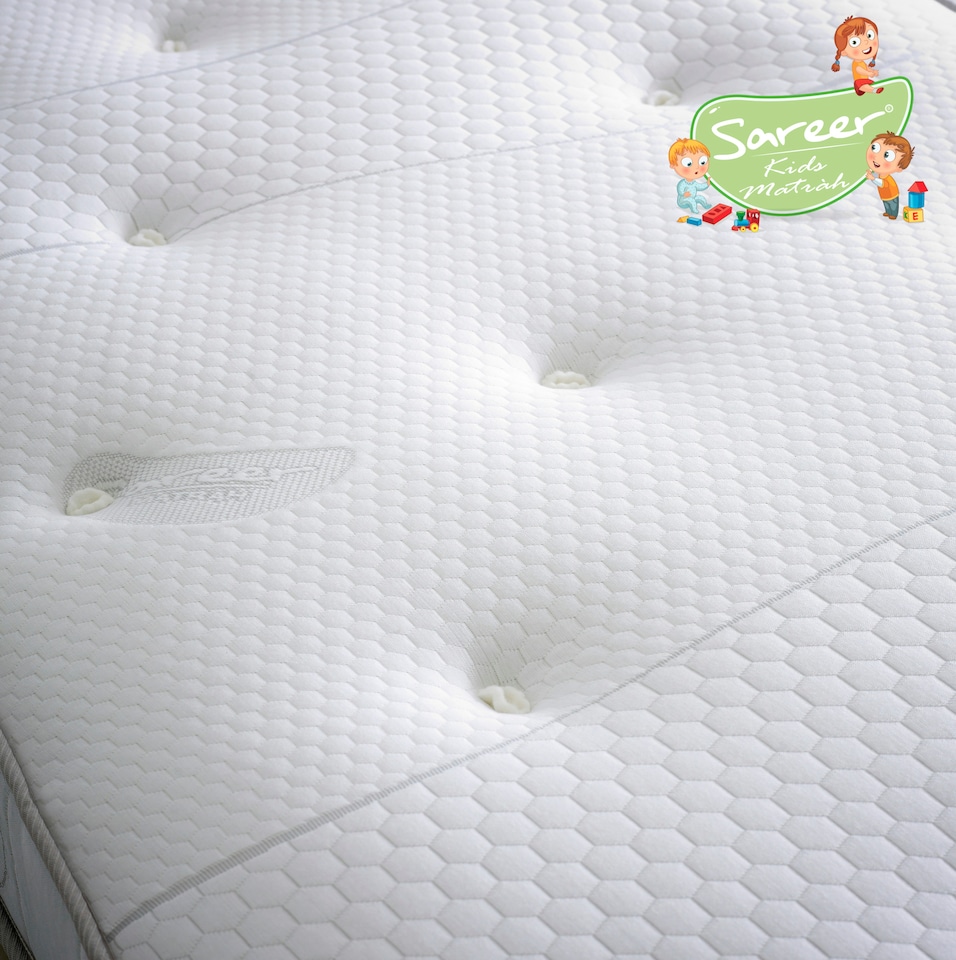 image 1 of Sareer Kids Aspire Pocket Memory Mattress 2FT6 | White | Small Single
