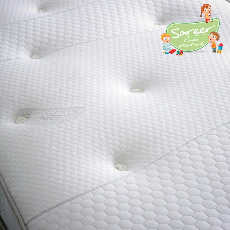image 1 of Sareer Kids Aspire Pocket Memory Mattress 2FT6 White | Small Single