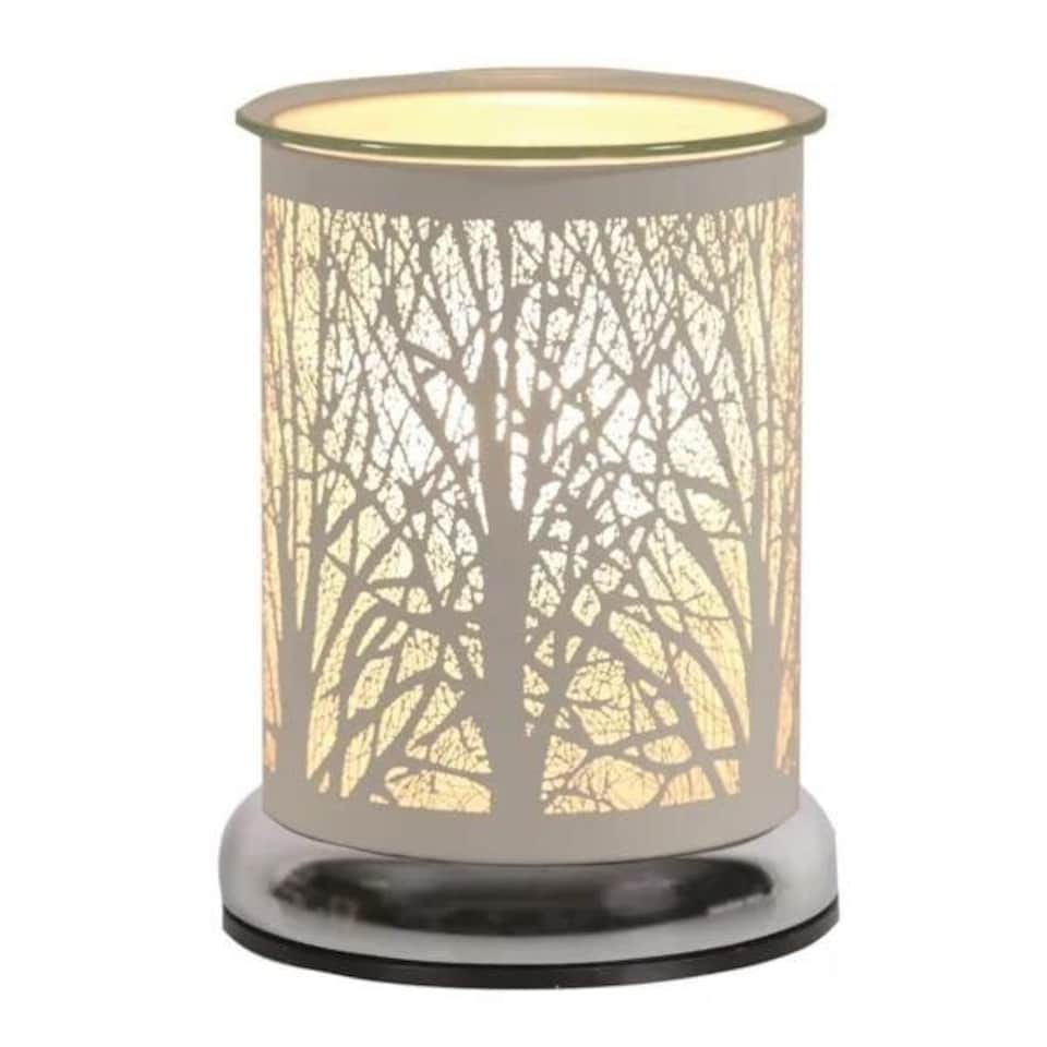 image 1 of Aroma Electric Touch Wax Melter 17cm White - Forest | White | 1