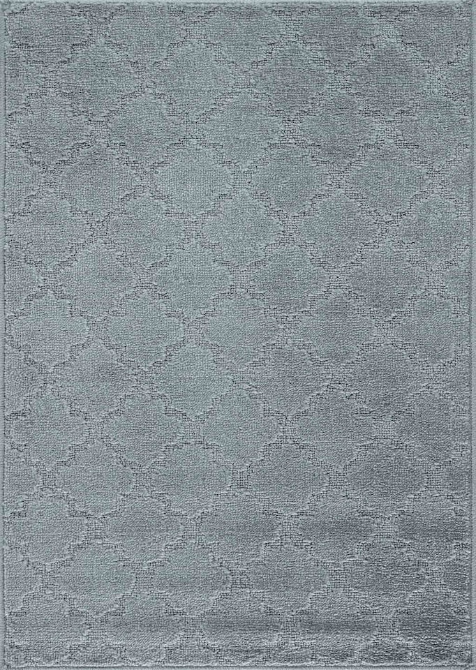 image 1 of Ivy Washable Trellis Design Anti Slip Doormats - Runners