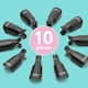 image 3 of Mylee Soak Off Clips for Nail Gel Polish Removal