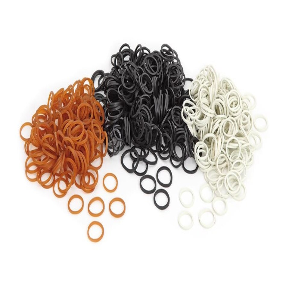 image 1 of Shires Mane Plaiting Bands White | Size: One Size
Colour: White