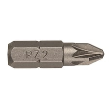 Irwin Screwdriver Bits, Pozidriv - Multi Colour - PZ2 25mm Pack of 10