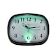 image 1 of Hometime Alarm - Oval with Light & Snooze Black *(60/100)* Black