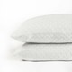 image 6 of OHS Cooling Protector Soft Breathable Washable Bed Pillow Cover White | One Size