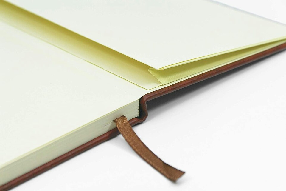 image 1 of Silvine A4 Journal Notebook 160 Lined Pages Ivory Paper