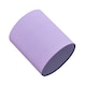 image 4 of Contemporary and Elegant Soft Lilac Linen Fabric 18cm High Cylinder Lamp Shade | Purple