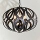 image 2 of Sirolo 3 Light Ceiling Pendant Antique Bronze Paint, E14