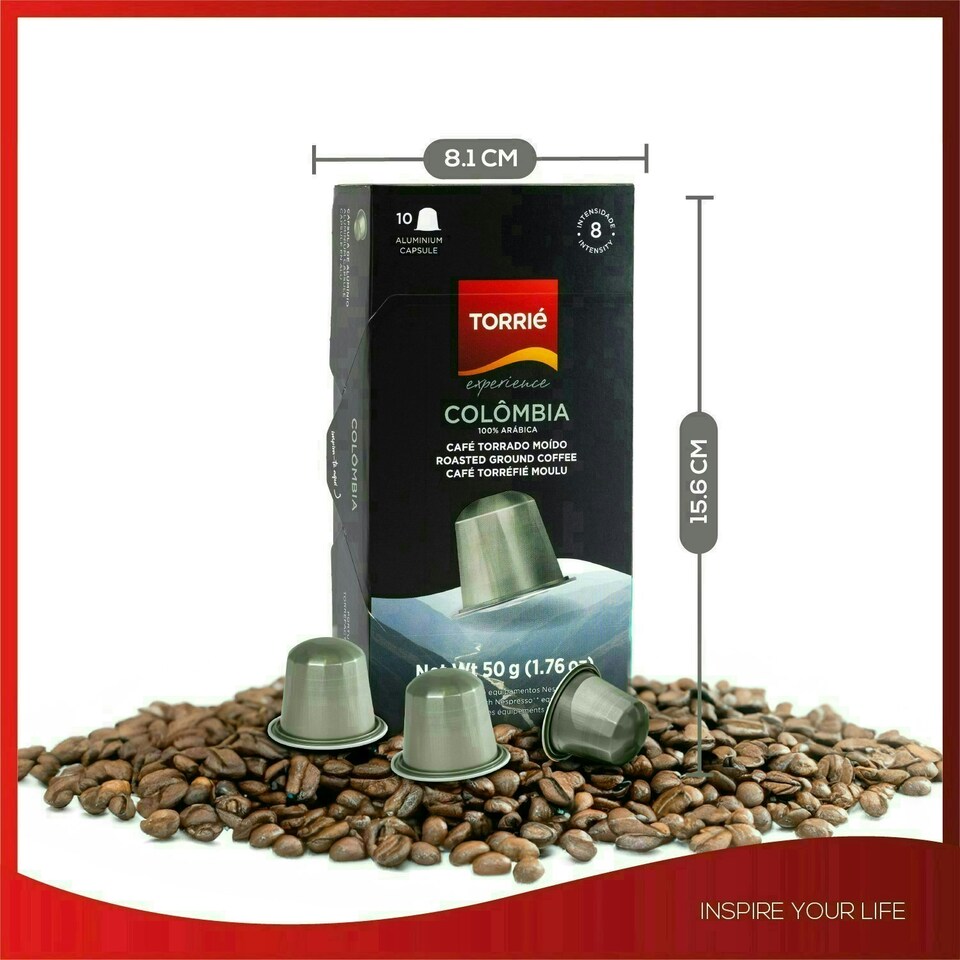 image 1 of Colombia Aluminium Nespresso ® Compatible Coffee Capsules (60 Pods)