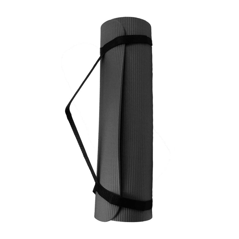 image 1 of Pilates-Mad Core Fitness Yoga Mat - Black - One Size