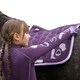 image 2 of Little Rider Giddy Up Gymkhana Horse Saddlepad - Purple/Lilac - Pony/Cob