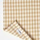 image 5 of Homescapes Cotton Gingham Check Rug Hand Woven Beige White - 60 x 90 cm | Cream | Beige