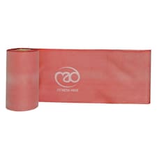 Fitness Mad Logo Resistance Band - Red - Light