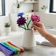 image 5 of Pack of 50 Turquoise Coloured Pipe Cleaners 30cm x 6mm Craft Chenille Stems