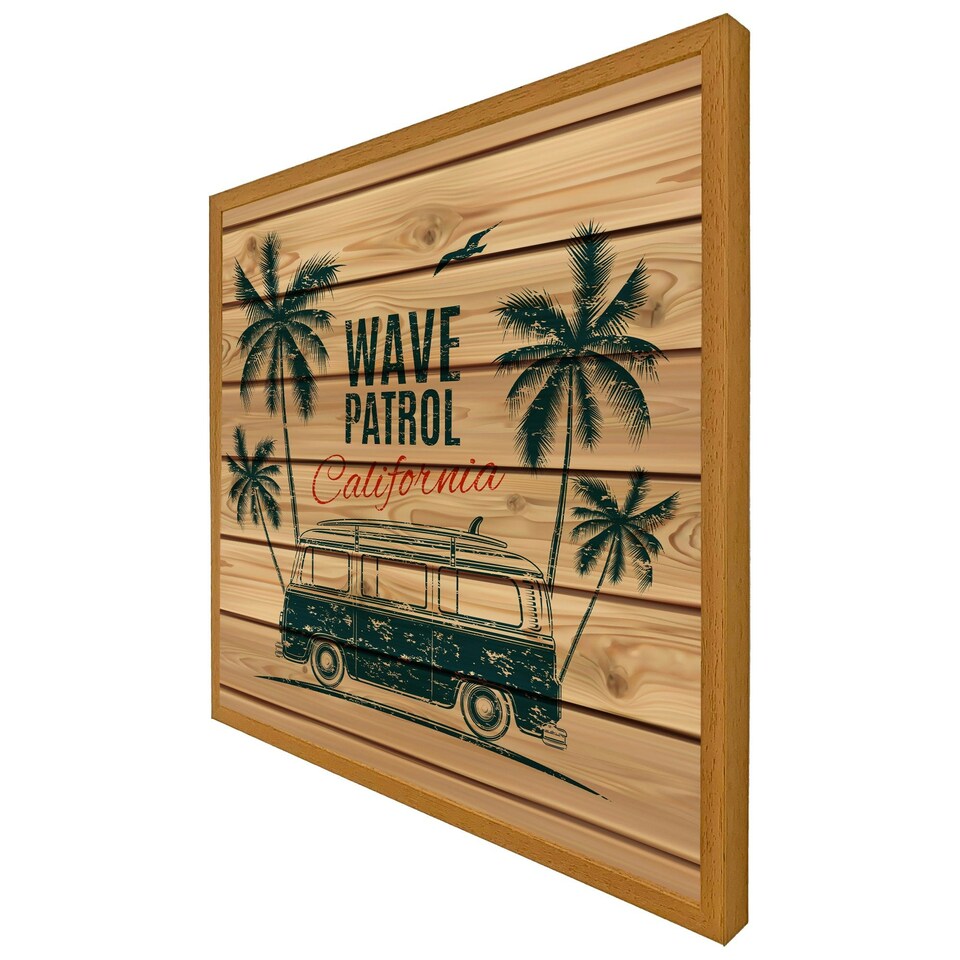 image 1 of California wave patrol (Picutre Frame) Black | S