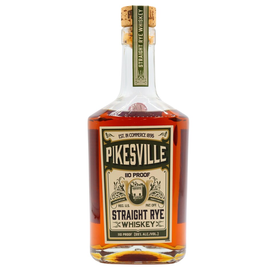 Pikesville - 110 Proof Straight Rye 6 year old Whiskey