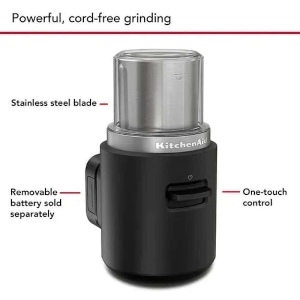 image 1 of KitchenAid Go Cordless Coffee Grinder Without Battery
