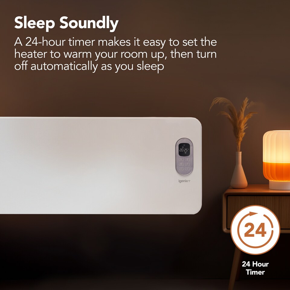 image 1 of Igenix IG9520WIFI Smart Electric Panel Heater, White
