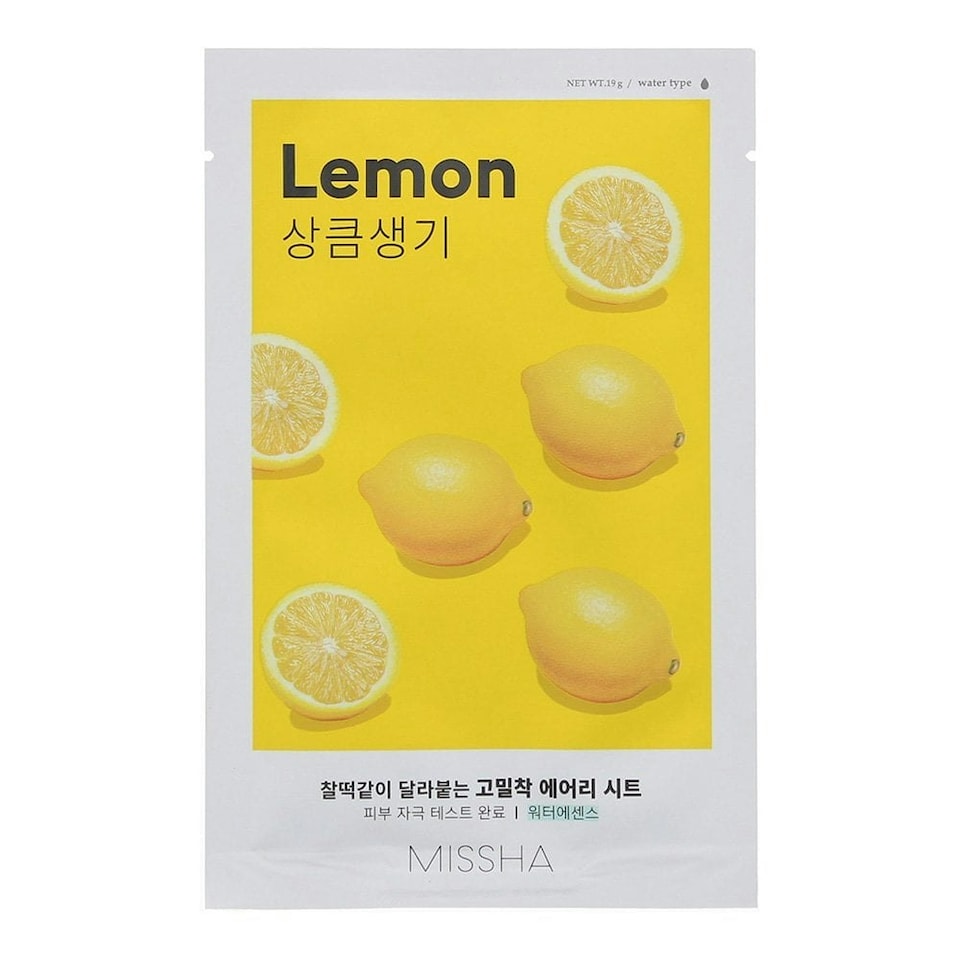 Missha Airy Fit Lemon Sheet Mask 19G