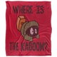 image 1 of Looney Tunes Wheres The Kaboom? Doodle Blanket - Multicoloured - One Size