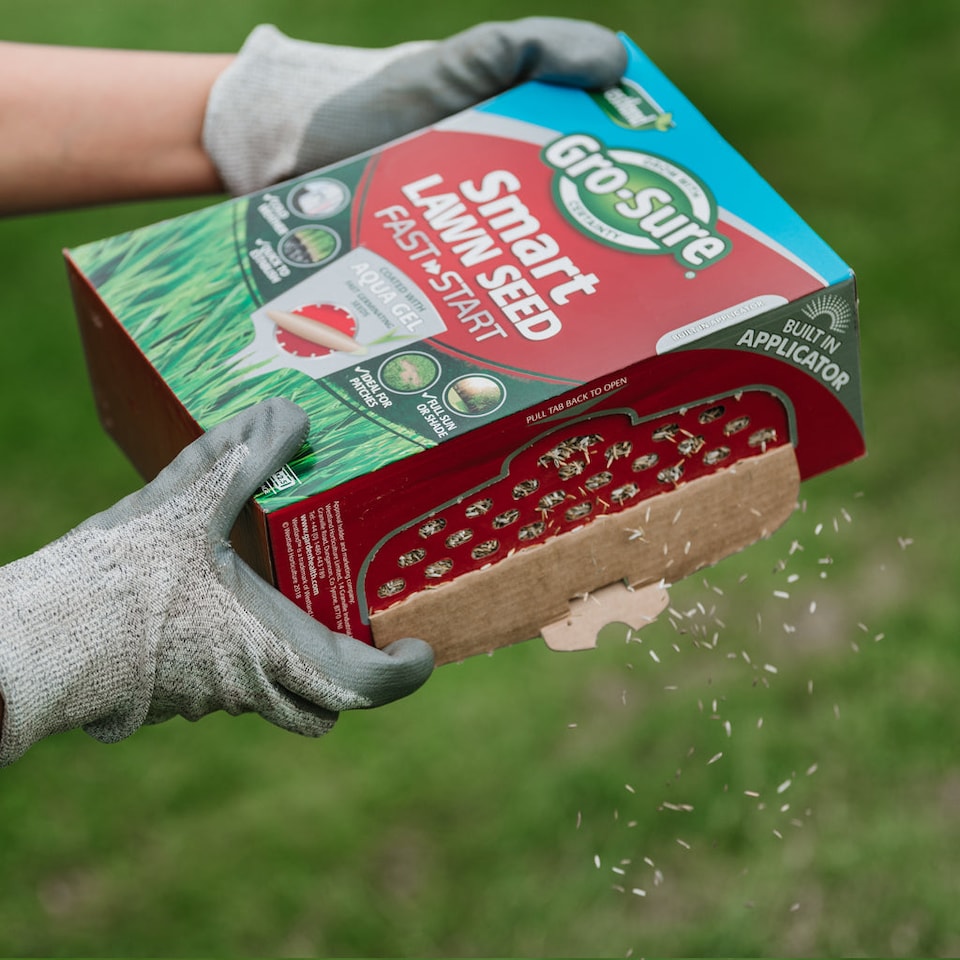 image 1 of GroSure Smart Lawn Seed Fast Start  Aqua Gel Coated, Germinates 40sqm