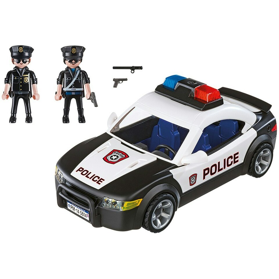 image 1 of Playmobil City Action Police Cruiser Playset with Figures 5673