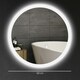 image 7 of kleankin Illuminated Bathroom Mirror with LED Lights, Defogging Film