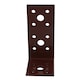 image 5 of Angle Corner Bracket L-Shape Brace Fastener Plate 90mm x 45mm x 40mm 20PK