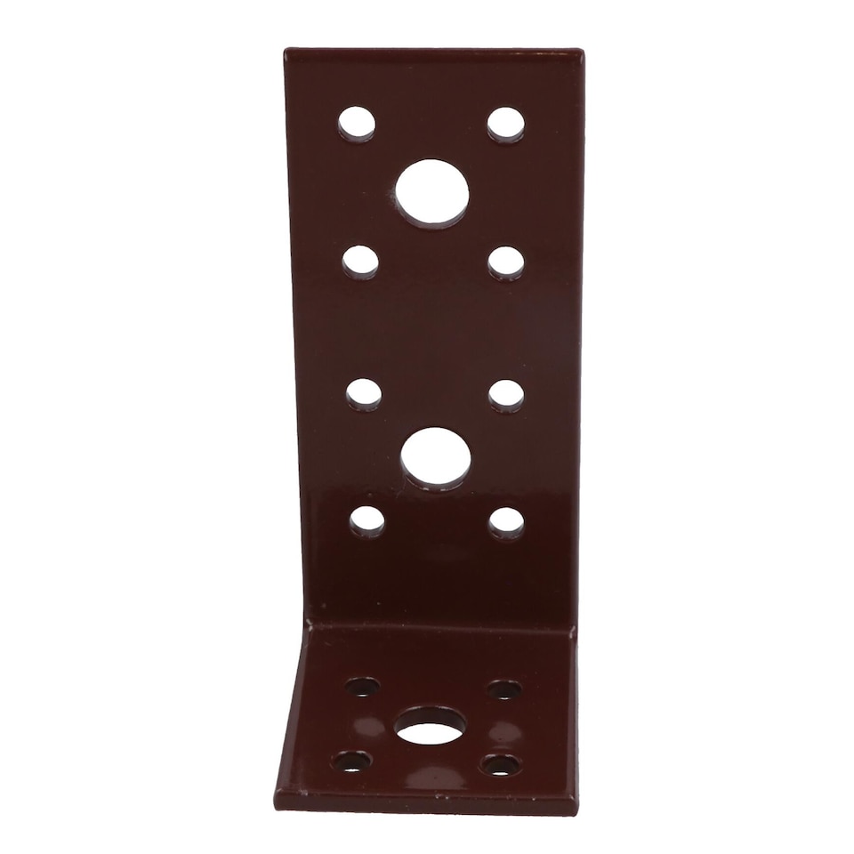 image 1 of Angle Corner Bracket L-Shape Brace Fastener Plate 90mm x 45mm x 40mm 20PK