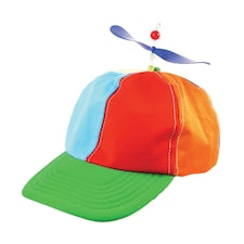Bristol Novelty Unisex Helicopter Clown Hat - Multicoloured - One Size One Size