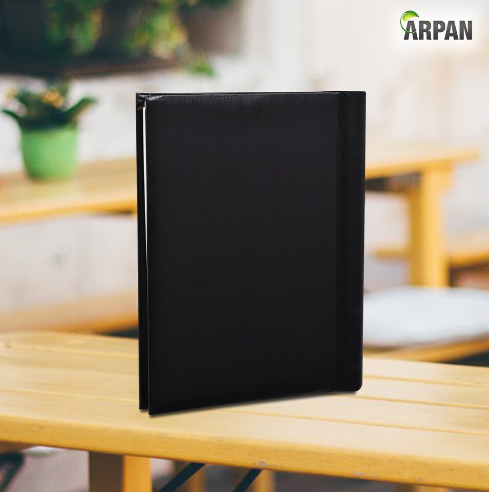 image 1 of ARPAN Self Adhesive Spiral Ring Binding Photo Album – 36 Sheets / 72 Sides – Large Sticky Page Scrapbook Memory Album for Photos, Keepsakes & Special Occasions