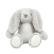 Mumbles Childrens/Kids Printme Mini Animals - Grey Bunny - M