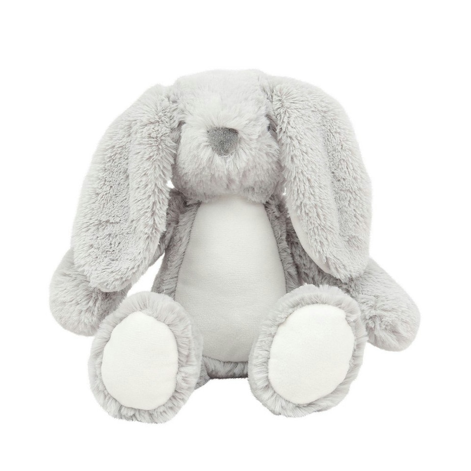 Mumbles Childrens/Kids Printme Mini Animals - Grey Bunny - M