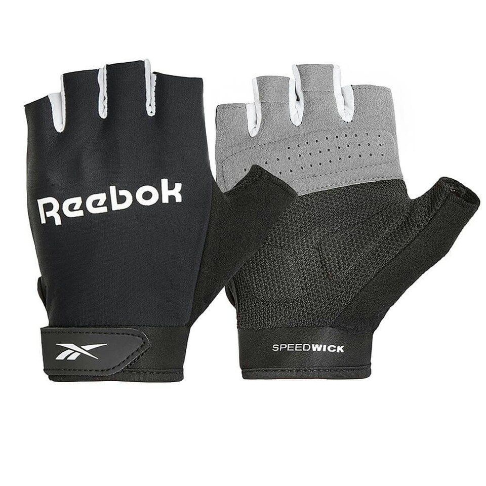 image 1 of Reebok Fitness Training Gloves Black | XL