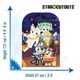 image 3 of Bluey Halloween Stand In Cardboard Cutout 131cm