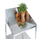 image 5 of Lacewing Traditional 2 Tier Greenhouse Square Workstation Staging  Silver 60cm