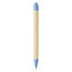 image 1 of Bullet Berk Recycled Ballpoint Pen - Blue - One Size