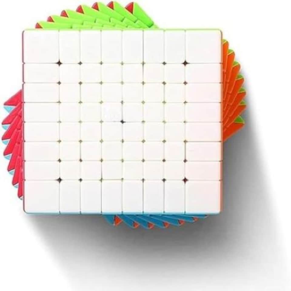 image 1 of 8x8x8 Speed Cube Puzzle Toy for Stress Relief Brain Skill - Daffodil DDL SC888
